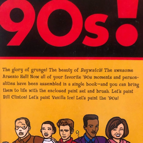 Activity book showcasing 90s pop culture. Perfect for White Elephant parties! - Picture 2 of 8